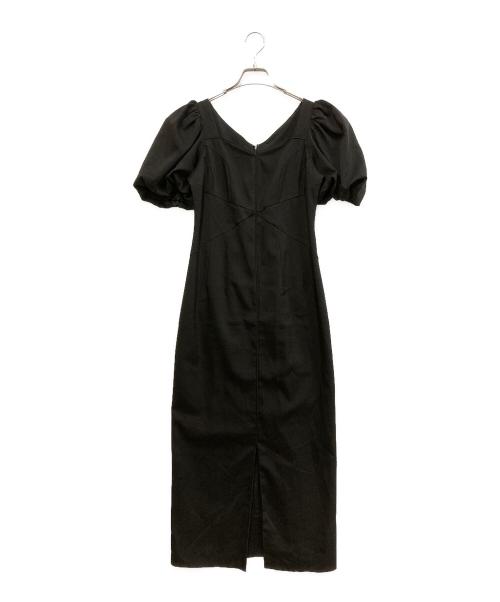 HER LIP TO（ハーリップトゥ）HER LIP TO (ハーリップトゥ) Dreamscape Twill Dress ブラック サイズ:SIZE Mの古着・服飾アイテム