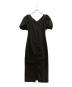 HER LIP TO（ハーリップトゥ）の古着「Dreamscape Twill Dress」｜ブラック