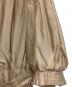 中古・古着 HER LIP TO (ハーリップトゥ) Airy Volume Sleeve Dress ベージュ サイズ:M：7000円