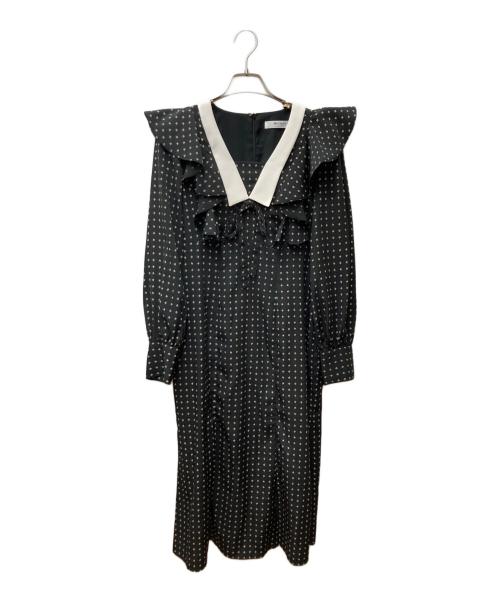 HER LIP TO（ハーリップトゥ）HER LIP TO (ハーリップトゥ) Costes Midi Dress　1214305096 ブラック サイズ:Mの古着・服飾アイテム