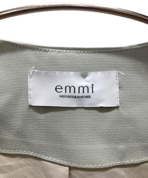 emmi atelier（エミアトリエ）emmi atelier (エミアトリエ) ドライタッチジレ×キャミワンピース ライトグリーン サイズ:1の古着・服飾アイテム
