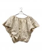 ETRE TOKYOエトレトウキョウ）の古着「リネンバルーンブラウス」｜アイボリー