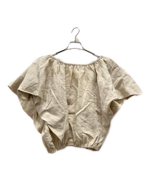 ETRE TOKYO（エトレトウキョウ）ETRE TOKYO (エトレトウキョウ) リネンバルーンブラウス アイボリー サイズ:FREEの古着・服飾アイテム