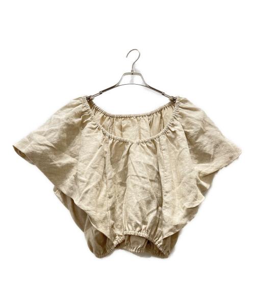 ETRE TOKYO（エトレトウキョウ）ETRE TOKYO (エトレトウキョウ) リネンバルーンブラウス アイボリー サイズ:FREEの古着・服飾アイテム