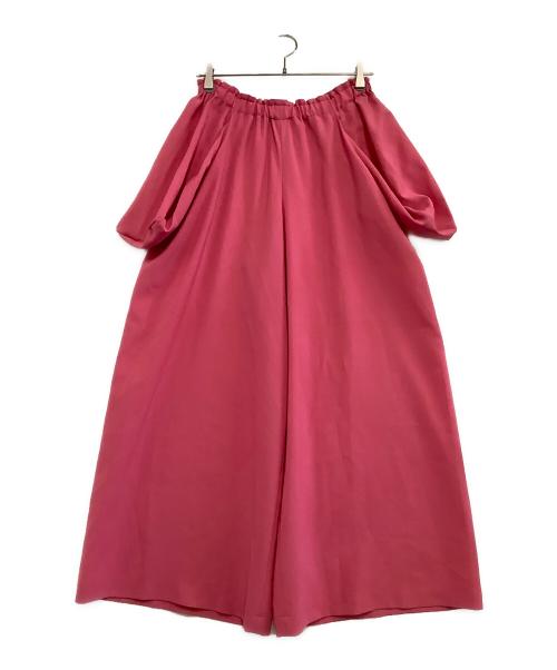 ISSEY MIYAKE（イッセイミヤケ）ISSEY MIYAKE (イッセイミヤケ) ワイドパンツ ショッキングピンク サイズ:3の古着・服飾アイテム