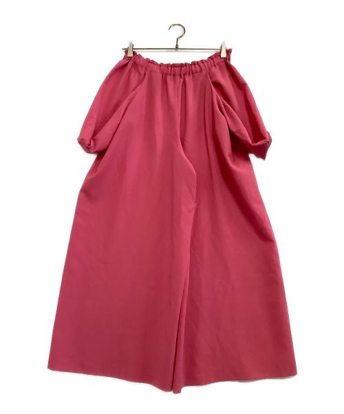 ISSEY MIYAKE（イッセイミヤケ）ISSEY MIYAKE (イッセイミヤケ) ワイドパンツ ショッキングピンク サイズ:3の古着・服飾アイテム