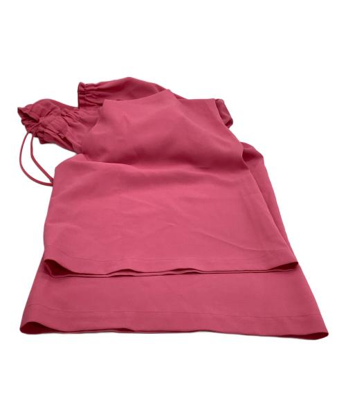 ISSEY MIYAKE（イッセイミヤケ）ISSEY MIYAKE (イッセイミヤケ) ワイドパンツ ショッキングピンク サイズ:3の古着・服飾アイテム