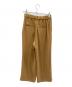 Plage (プラージュ) washable straight Pants ブラウン サイズ:36：6000円