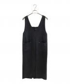 Mystradaマイストラーダ）の古着「2WAYストレートジャンスカ」｜グレー