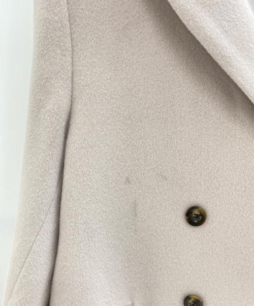 Mystrada（マイストラーダ）Mystrada (マイストラーダ) チェスターコート ピンク サイズ:38の古着・服飾アイテム