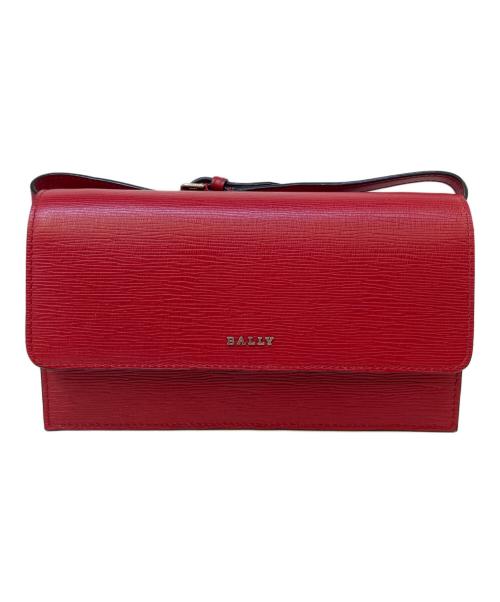 BALLY（バリー）BALLY (バリー) PENNY LAFFORD LONG WALLETS レッドの古着・服飾アイテム