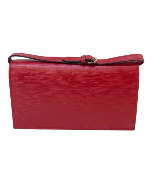 BALLY（バリー）BALLY (バリー) PENNY LAFFORD LONG WALLETS レッドの古着・服飾アイテム