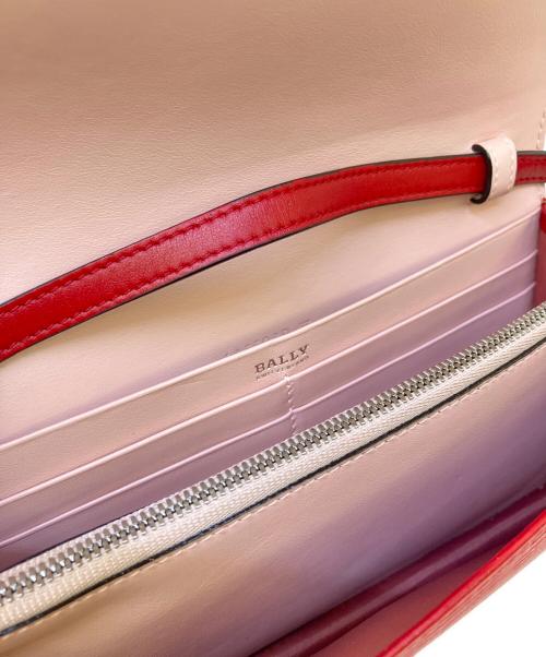 BALLY（バリー）BALLY (バリー) PENNY LAFFORD LONG WALLETS レッドの古着・服飾アイテム