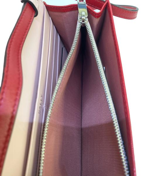 BALLY（バリー）BALLY (バリー) PENNY LAFFORD LONG WALLETS レッドの古着・服飾アイテム