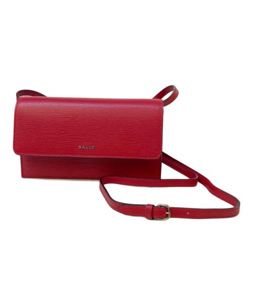 BALLY（バリー）BALLY (バリー) PENNY LAFFORD LONG WALLETS レッドの古着・服飾アイテム