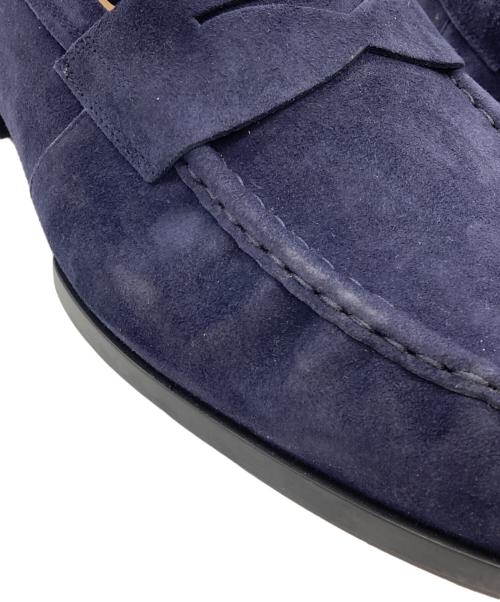 TOD'S（トッズ）TOD'S (トッズ) スウェードローファー ネイビー サイズ:10の古着・服飾アイテム