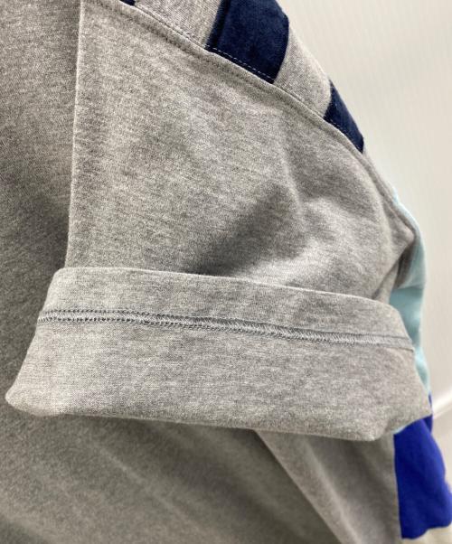 FACETASM（ファセッタズム）FACETASM (ファセッタズム) 星条旗 オーバーサイズTEE グレー サイズ:00の古着・服飾アイテム