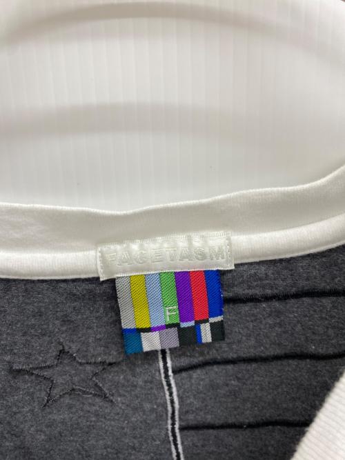FACETASM（ファセッタズム）FACETASM (ファセッタズム) 星条旗 オーバーサイズTEE ホワイト サイズ:Fの古着・服飾アイテム