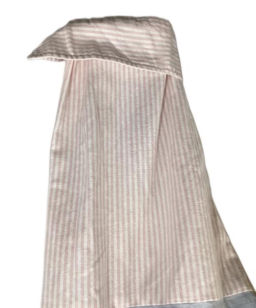 GAP（ギャップ）GAP (ギャップ) PALACE (パレス) Oxford Drop Shoulder Loose Fit Shirt ブルー×ピンク サイズ:Mの古着・服飾アイテム