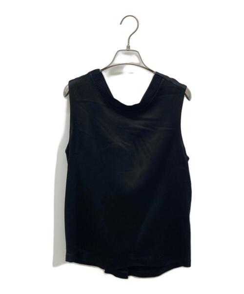 3.1 phillip lim（スリーワンフィリップリム）3.1 phillip lim (スリーワンフィリップリム) ノースリーブカットソー ブラック サイズ:2の古着・服飾アイテム