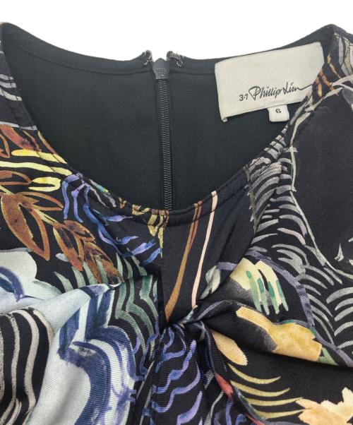 3.1 phillip lim（スリーワンフィリップリム）3.1 phillip lim (スリーワンフィリップリム) ノースリーブシルクカットソー ブラック サイズ:6の古着・服飾アイテム