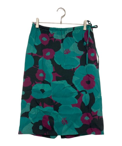 DRIES VAN NOTEN（ドリスヴァンノッテン）DRIES VAN NOTEN (ドリスヴァンノッテン) SCOTTA 1044 スカート グリーン サイズ:SIZE36の古着・服飾アイテム