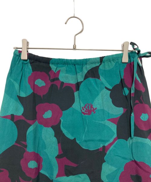 DRIES VAN NOTEN（ドリスヴァンノッテン）DRIES VAN NOTEN (ドリスヴァンノッテン) SCOTTA 1044 スカート グリーン サイズ:SIZE36の古着・服飾アイテム