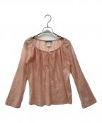 ISSEY MIYAKEイッセイミヤケ）の古着「スモックブラウス」｜ピンク