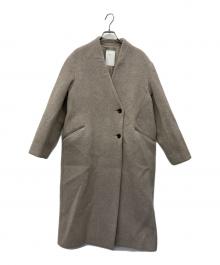 Noble（ノーブル）の古着「MTRチェスターディテールVカラーコート」｜ベージュ