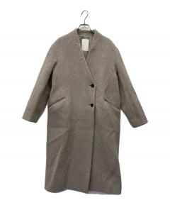 中古・古着通販】BEIGE (ベイジ) ノーカラーコート ベージュ サイズ:4