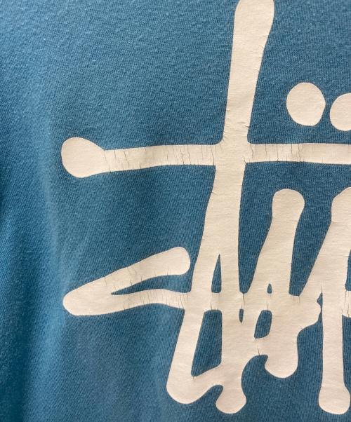 stussy（ステューシー）stussy (ステューシー) 長袖Tシャツ スカイブルー サイズ:Mの古着・服飾アイテム