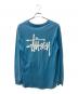 stussy (ステューシー) 長袖Tシャツ スカイブルー サイズ:M：3980円