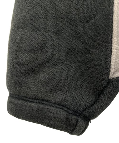 masonprince（メゾンプリンス）masonprince (メゾンプリンス) オーバーサイズフーディ ブラック×アイボリー サイズ:34の古着・服飾アイテム