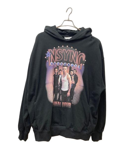 1989 STUDIO（ナインティーンエイティーナイン）1989 STUDIO (ナインティーンエイティーナイン) プルオーバーパーカー　D07.NSYNC.15 ブラック サイズ:XXL 未使用品の古着・服飾アイテム