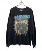 1989 STUDIOナインティーンエイティーナイン）の古着「ロングスリーブカットソー」｜ブラック