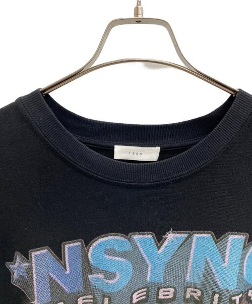 1989 STUDIO（ナインティーンエイティーナイン）1989 STUDIO (ナインティーンエイティーナイン) ロングスリーブカットソー ブラック サイズ:XXLの古着・服飾アイテム