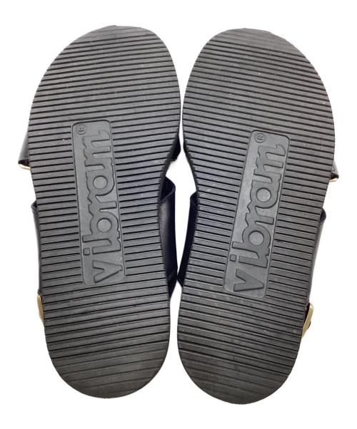 PADRONE（パドローネ）PADRONE (パドローネ) ベルトサンダル ブラック サイズ:SIZE 41の古着・服飾アイテム