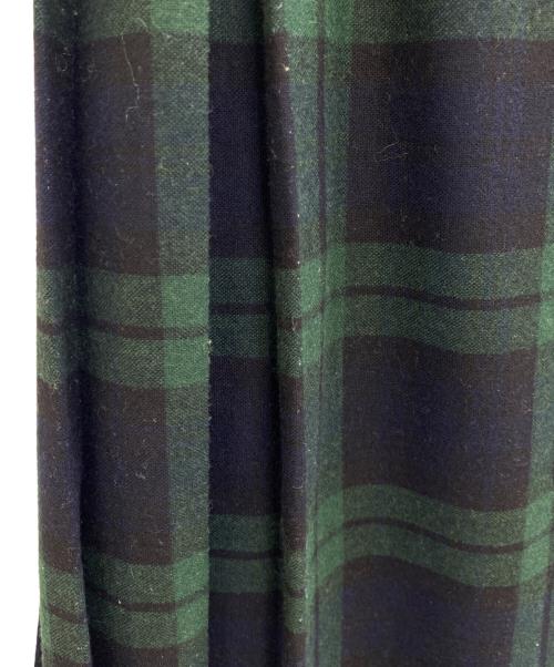 O'NEIL OF DUBLIN（オニールオブダブリン）O'NEIL OF DUBLIN (オニールオブダブリン) ラップスカート グリーン サイズ:38の古着・服飾アイテム