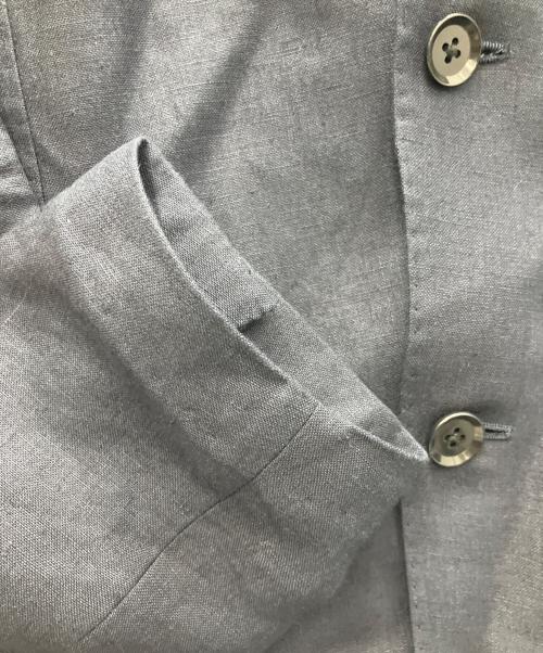 BEAMS F（ビームスエフ）BEAMS F (ビームスエフ) NEW EASY リネン ソリッド ジャケット ネイビー サイズ:SIZE50の古着・服飾アイテム