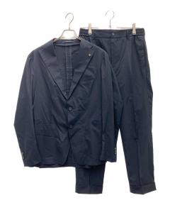 中古・古着通販】TAGLIATORE (タリアトーレ) ピークドラペル2Bグレン