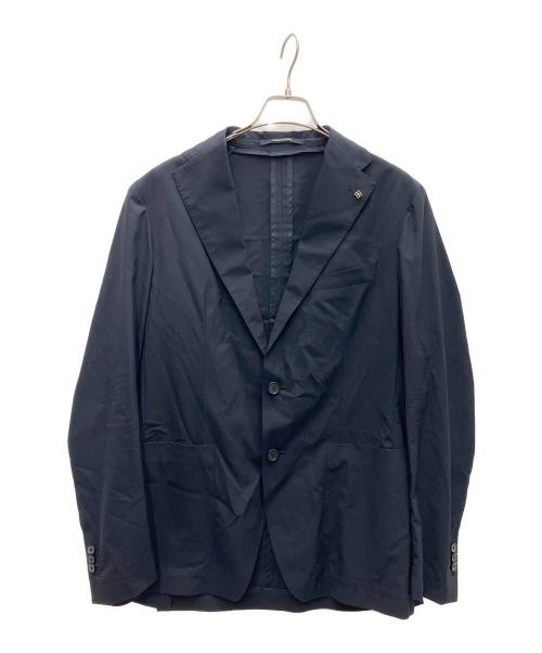 TAGLIATORE（タリアトーレ）TAGLIATORE (タリアトーレ) ストレッチ ウール 2B スーツ ネイビー サイズ:SIZE48の古着・服飾アイテム