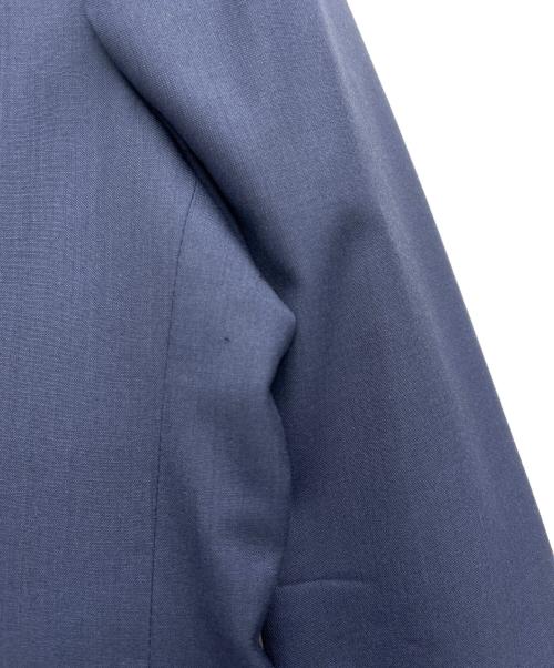 GianFranco Bommezzadri（ジャンフランコ ボメザドリ）Gianfranco Bommezzadri (ジャンフランコ ボメザドリ) ウールトロピカルソリッド3B1プリーツスーツ ネイビー サイズ:50の古着・服飾アイテム