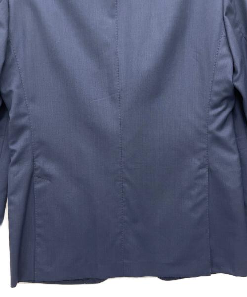 GianFranco Bommezzadri（ジャンフランコ ボメザドリ）Gianfranco Bommezzadri (ジャンフランコ ボメザドリ) ウールトロピカルソリッド3B1プリーツスーツ ネイビー サイズ:50の古着・服飾アイテム