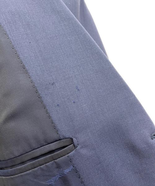 GianFranco Bommezzadri（ジャンフランコ ボメザドリ）Gianfranco Bommezzadri (ジャンフランコ ボメザドリ) ウールトロピカルソリッド3B1プリーツスーツ ネイビー サイズ:50の古着・服飾アイテム