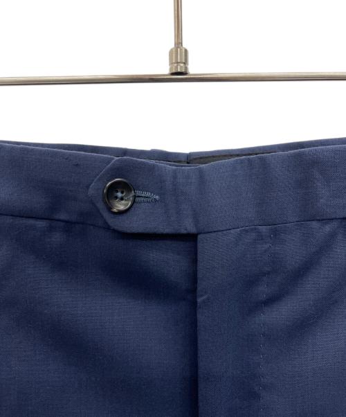 GianFranco Bommezzadri（ジャンフランコ ボメザドリ）Gianfranco Bommezzadri (ジャンフランコ ボメザドリ) ウールトロピカルソリッド3B1プリーツスーツ ネイビー サイズ:50の古着・服飾アイテム