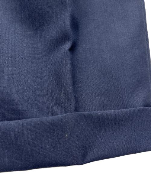 GianFranco Bommezzadri（ジャンフランコ ボメザドリ）Gianfranco Bommezzadri (ジャンフランコ ボメザドリ) ウールトロピカルソリッド3B1プリーツスーツ ネイビー サイズ:50の古着・服飾アイテム