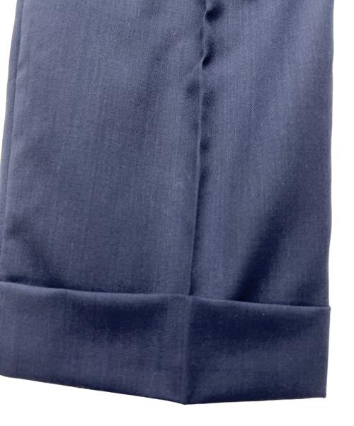 GianFranco Bommezzadri（ジャンフランコ ボメザドリ）Gianfranco Bommezzadri (ジャンフランコ ボメザドリ) ウールトロピカルソリッド3B1プリーツスーツ ネイビー サイズ:50の古着・服飾アイテム