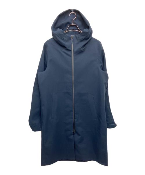DESCENDANT（ディセンダント）DESCENDANT (ディセンダント) AERO SHELL ALL WEATHER COAT ネイビー サイズ:Lの古着・服飾アイテム