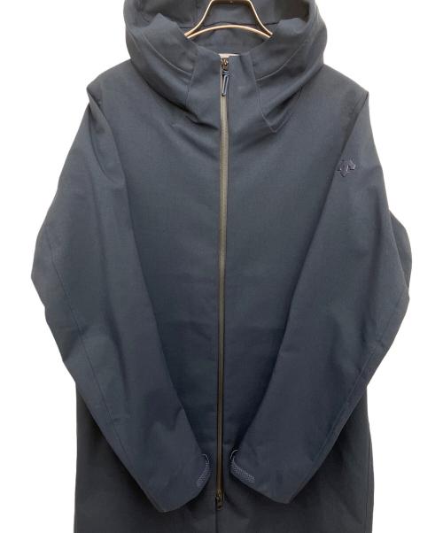 DESCENDANT（ディセンダント）DESCENDANT (ディセンダント) AERO SHELL ALL WEATHER COAT ネイビー サイズ:Lの古着・服飾アイテム
