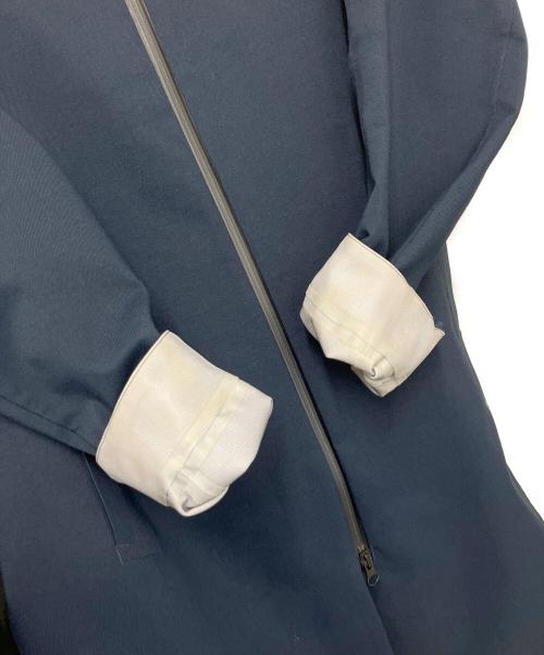 DESCENDANT（ディセンダント）DESCENDANT (ディセンダント) AERO SHELL ALL WEATHER COAT ネイビー サイズ:Lの古着・服飾アイテム